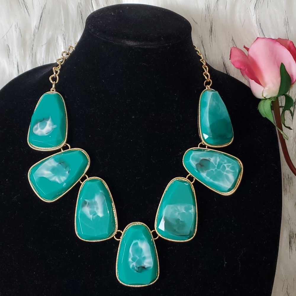 Green Stone Necklace